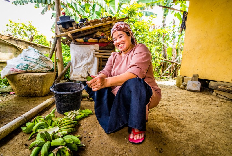 Microkrediet ondernemersverhaal Wiah, Indonesië