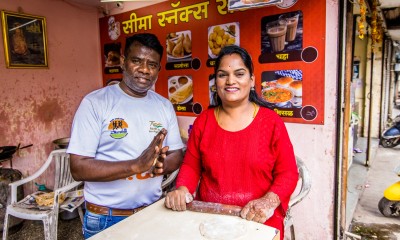 Seema, eigenaresse restaurant