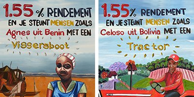 Ons werk: Oikocredit paintings