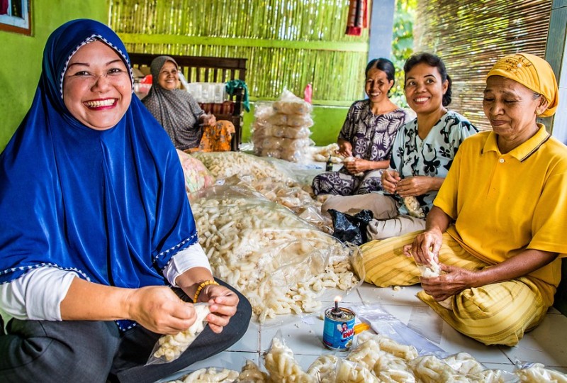 Microkrediet ondernemersverhaal Mimin, Indonesië