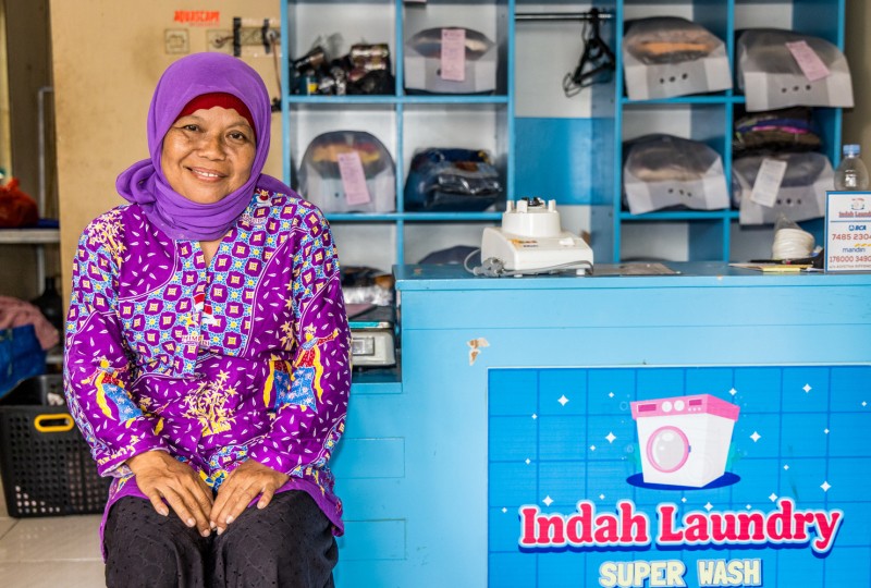 Microkrediet ondernemersverhaal Triendah, Indonesië